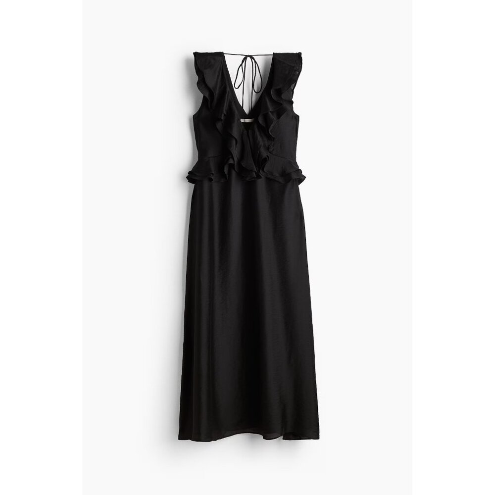 NWT H&M Flounce-trimmed Dress Size Small